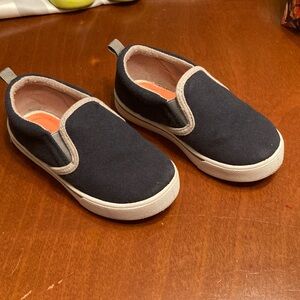 OshKosh B'gosh Kids Slip-On Sneakers - Navy and Gray